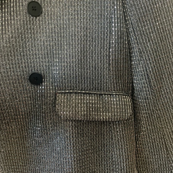 Shiny Silver Blazer - Picture 8 of 14